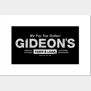 Gideon's Pawn & Loan Brick Posters and Art